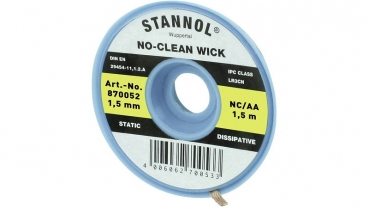 Stannol 870052 Desoldering Braid 1.5 mm 1.5m
