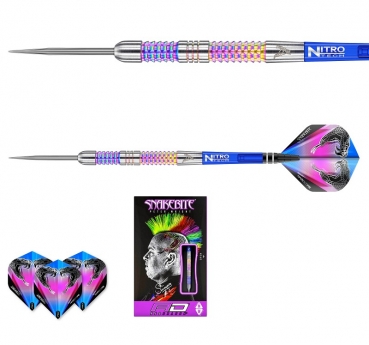 Steel Darts (3 pcs) Peter Wright Snakebite Rainbow Mamba