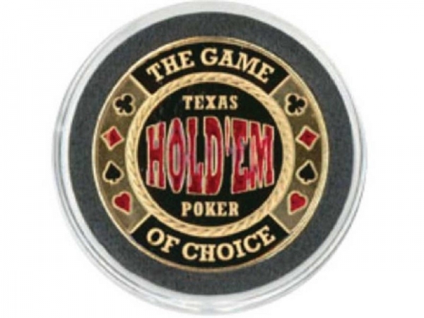 Poker Card Guards HOLD`EM d: 40 mm