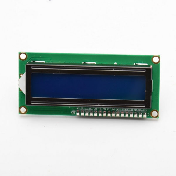 Display module with 16x2 character backlight