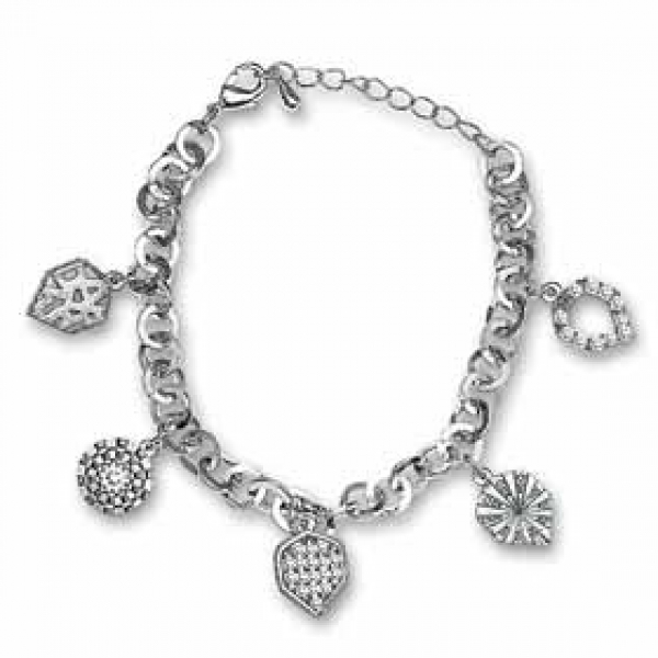 Dart bracelet with 5 charms