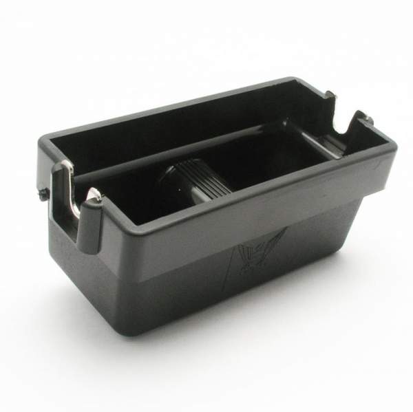 Rotating ashtray black