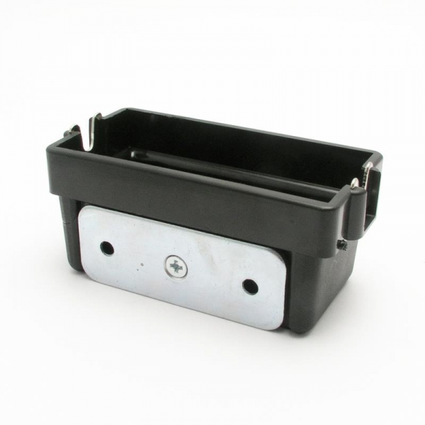 Rotating ashtray black