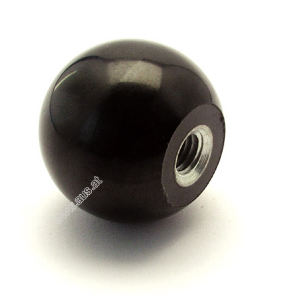 Ball Knob 32 mm M8 black