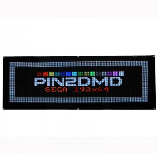 Display 192 x 64 EVO Color LED Dot Matrix for Stern & Sega Pinball