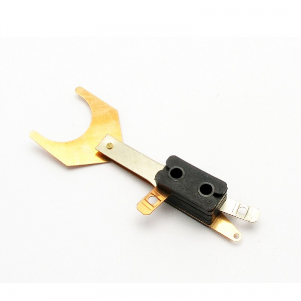 Ball popper switch (fork switch) assembly