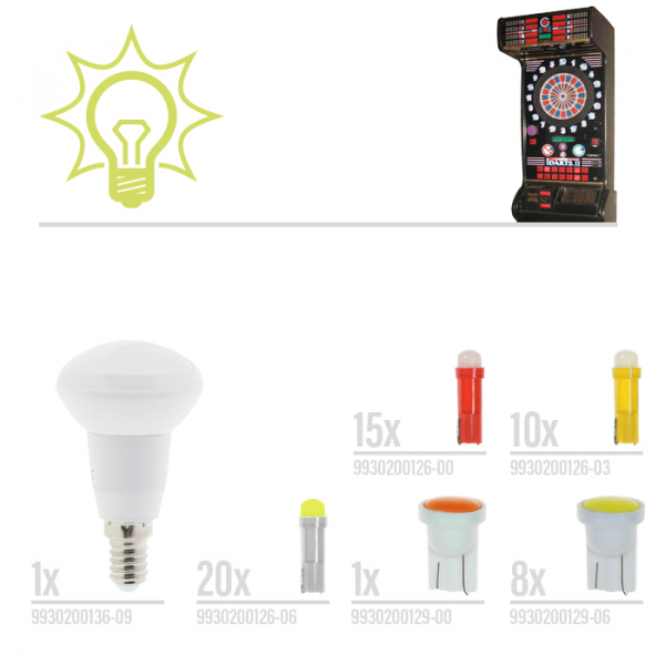 LED Beleuchtungskit Novomatic Dart II