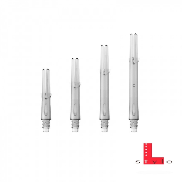 Shaft set (3 pcs) L-Style locked clear