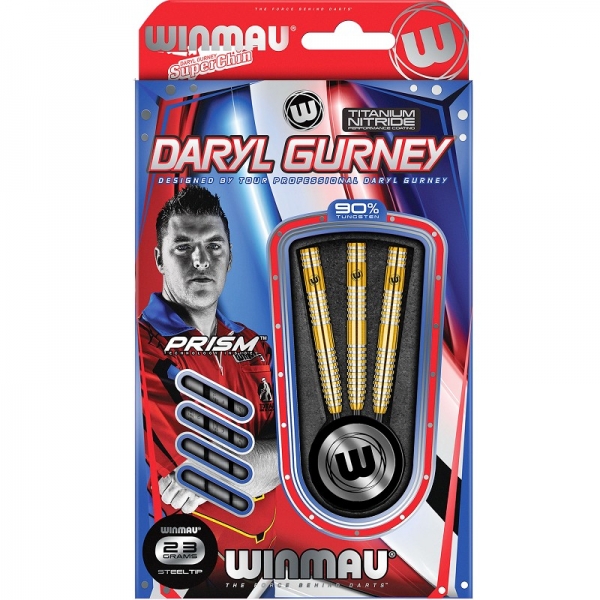 Steel Darts (3 pcs) Daryl Gurney "Superchin" Winmau