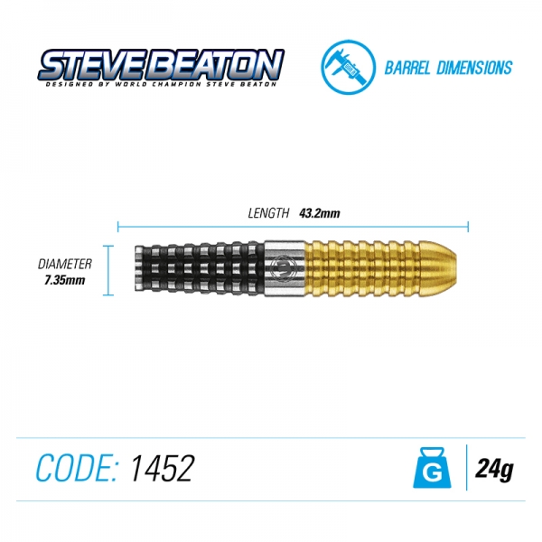Steel Darts (3 pcs.) Steve Beaton Special Edition