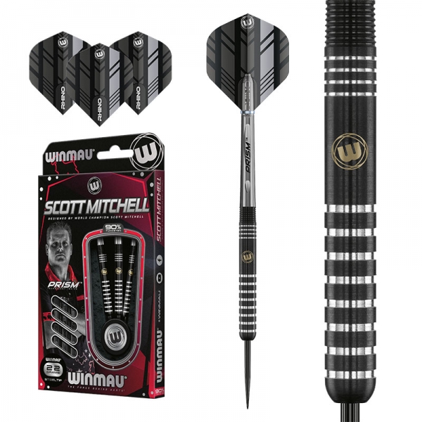 Steel Dartset (3 Stk) Scott Mitchell