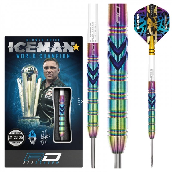 Steel Dartset (3 Stk) Gerwyn "Iceman" Ionic