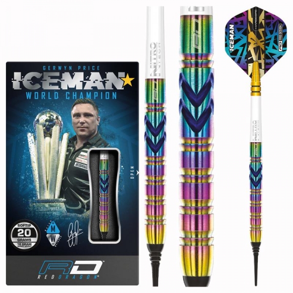 Soft Darts (3 pcs) Gerwyn "Iceman" Price Ionic