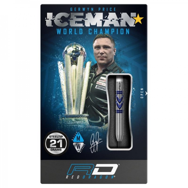 Steel Darts (3 pcs) Gerwyn "Iceman" Price Avalanche-Pro