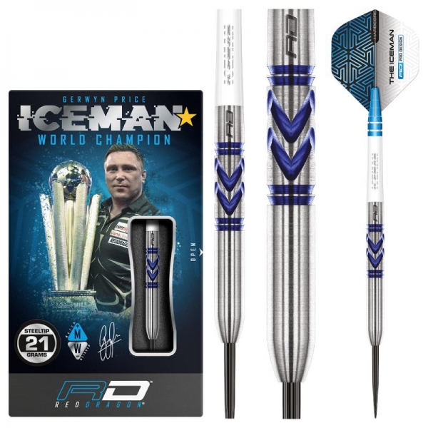 Steel Darts (3 pcs) Gerwyn "Iceman" Price Avalanche-Pro