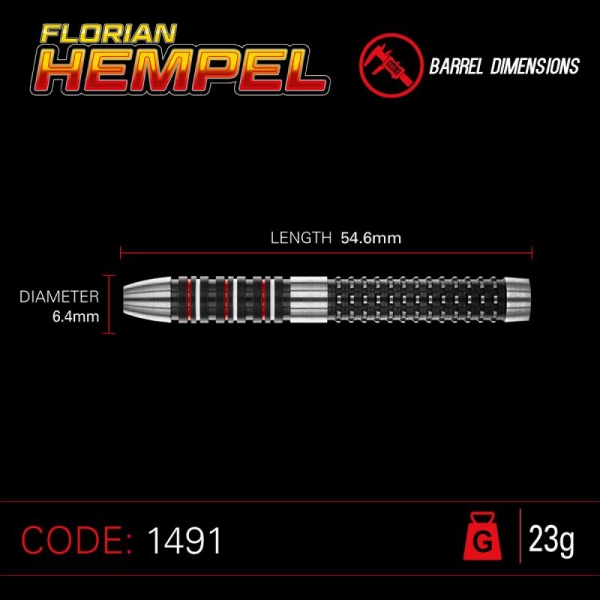 Steel Dartset (3 Stk) Florian Hempel