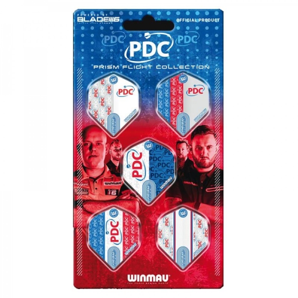 5 Flight Set (15 Stk) Winmau PDC Prism Flight Collection