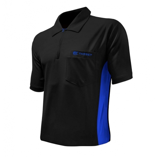 Dart Shirt Hybrid Coolplay black/blue