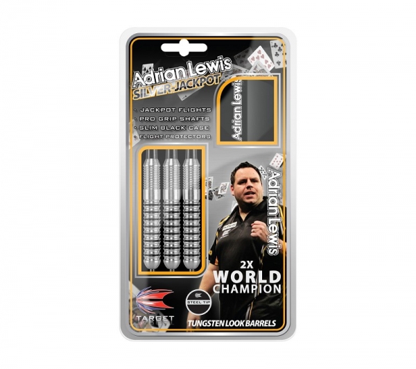 20 g Steel Dartset (3 Stk.) Silver Jackpot Adrian Lewis