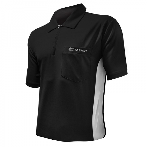 Dart Shirt Hybrid Coolplay black/white