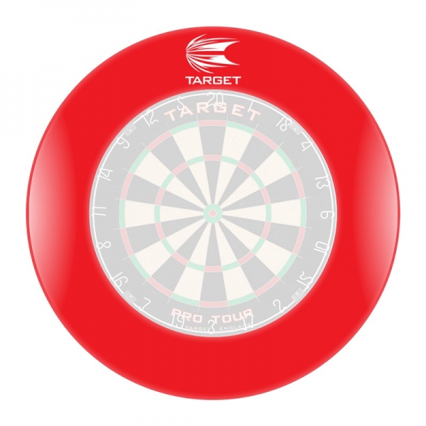 Dart Board Auffangring rot