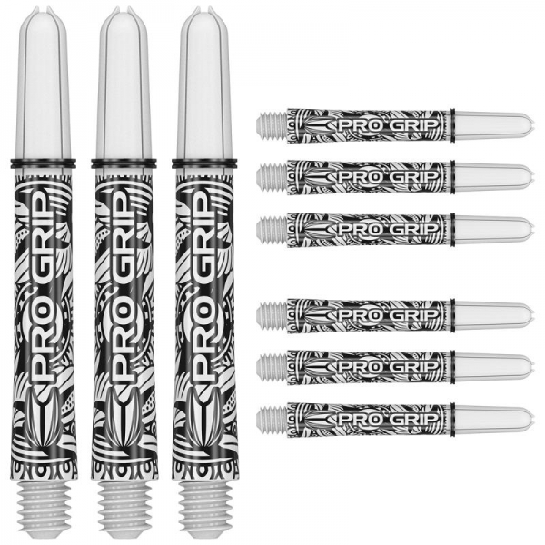 Shaft set (9 pcs) Ink Pro Grip 2BA white