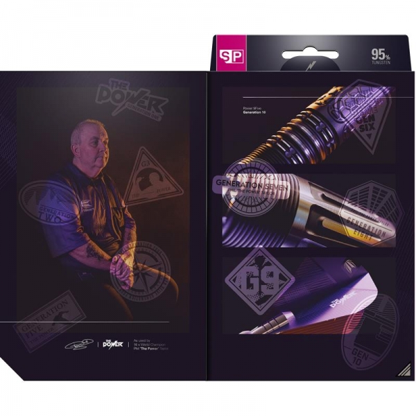 Softtip Darts (3 pcs) Phil Taylor Raw Power Gen 11 95%