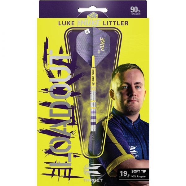 19G Soft Tip Darts (3 pcs.) Luke Littler Loadout 90% 2024
