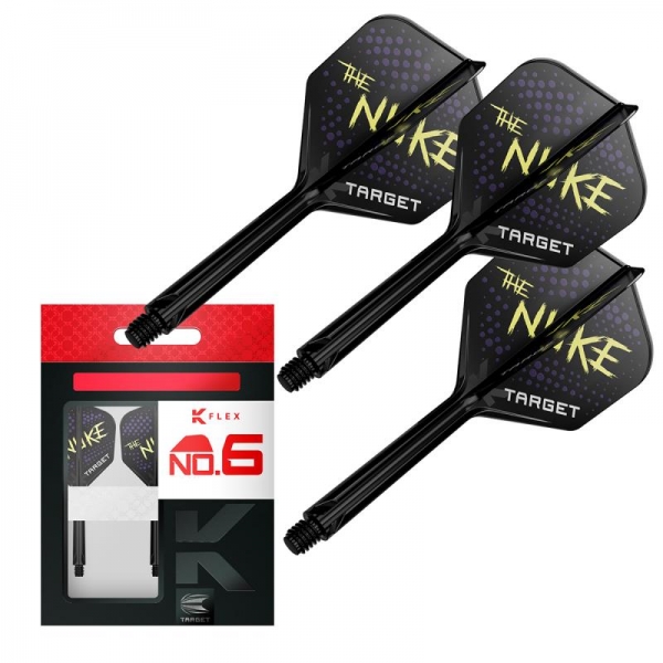 K-FLEX (3 pcs) Flight & Shaft (No 6) Luke Littler