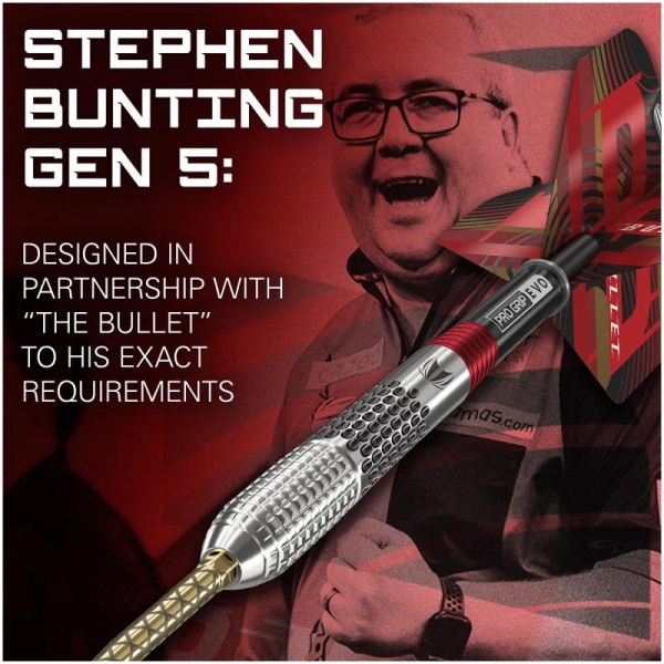 Steel Dartset The Bullet Stephen Bunting G5 95%