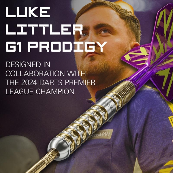 Steel Tip Darts Luke Littler G1 Prodigy 23g 2024