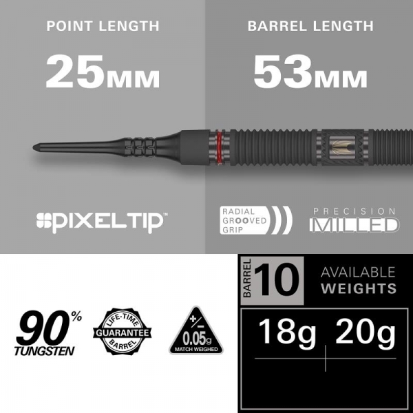 Dartset Scope 10 90% Softtip 2024