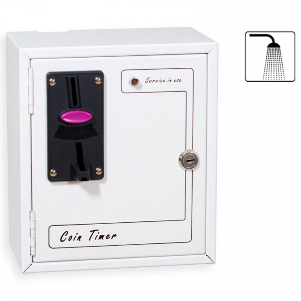 Coin or Token Timer TA1cw for 1 shower or water supply