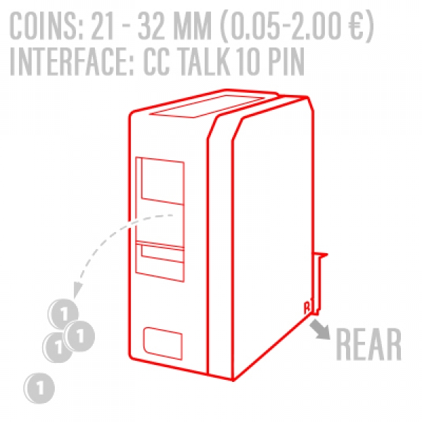 Coin Payout Unit Hopper One S11 CC-talk