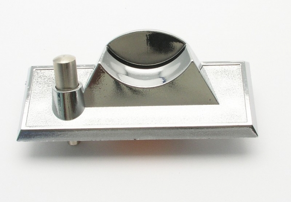 Chromed top coin slot inclined 30°