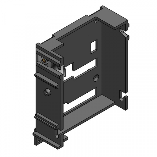 Bracket for electronic coin validator