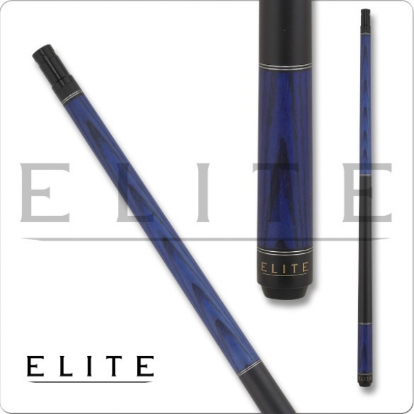 Pool Cue 2-Piece Matte Blue Pro 13 mm glue on tip, L:145 cm