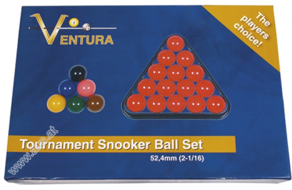 Snooker Ball Set Economy 52,4mm 22 Balls