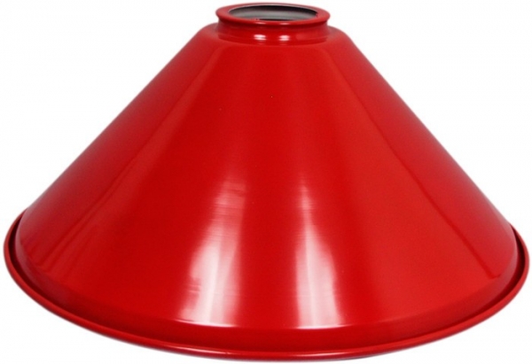 Lampenschirm rot für Billard Lampe