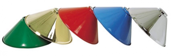 Billiard lamp 3 shades hangig bar colour gold