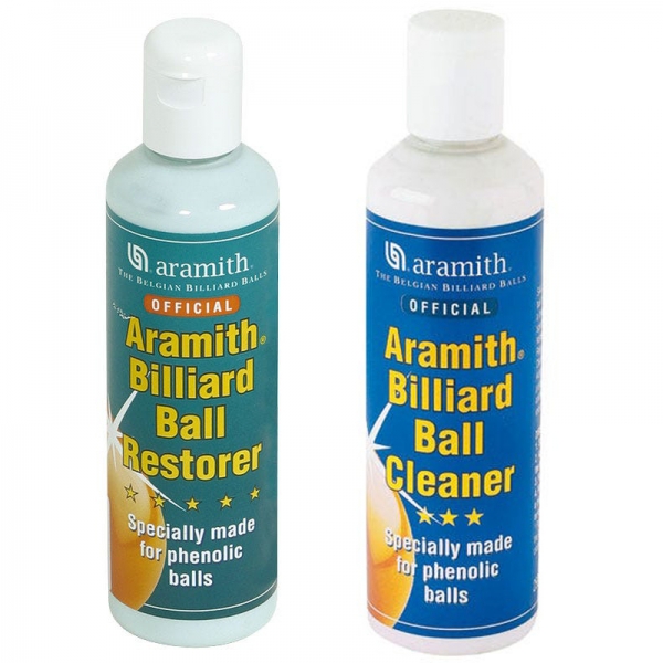 Aramith Ball Restorer & Cleaner  (2 bottles in a blister)