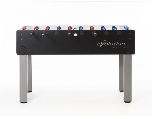 Football Table Garlando G500 Evolution, Glass Playfield, Safety-Rods