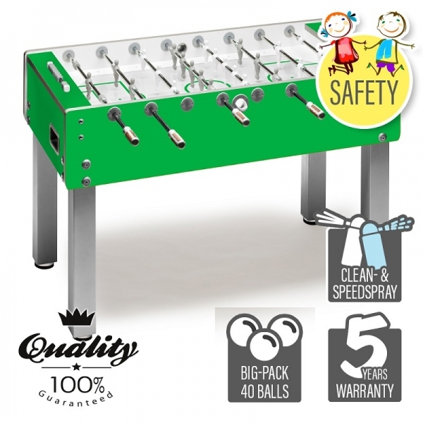 Football Table Break Premium Green, Safety