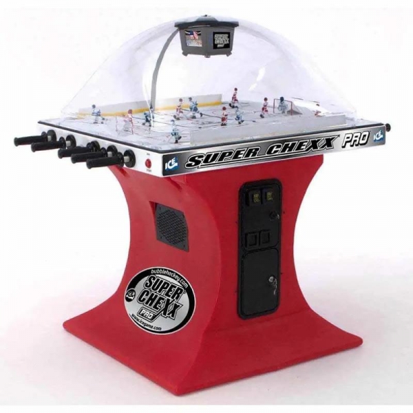 Super Chexx  Pro Ice Hockey red base