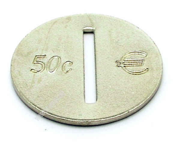 0,5 Euro coin entry for Garlando Alu Coinvalidator