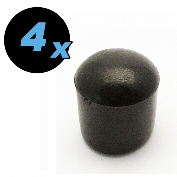 Cap for Playerrod, 13 mm, 4 pcs.