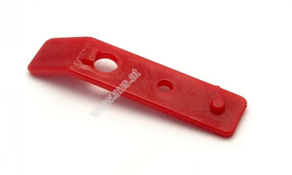 Clamp red for coinvalidator