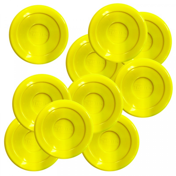 10 Stück Puck Airhockey 80 mm 29 gramm