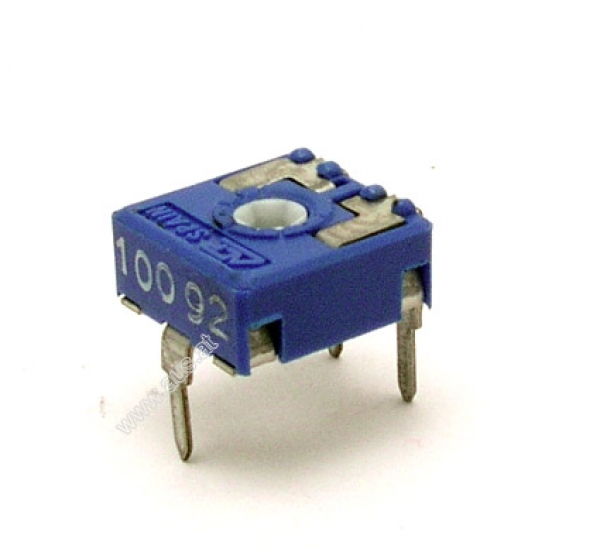 100 Ohm Potentiometer horizontal