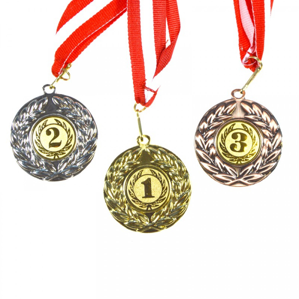 Medals set (50 mm) with Austrian rubbon / 1 / 2 / 3